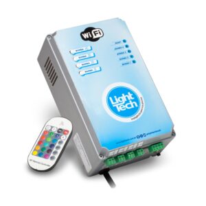 Painel de Comando WiFi Tiny Led Até 8 Led's de 10W  + 4 Motobombas